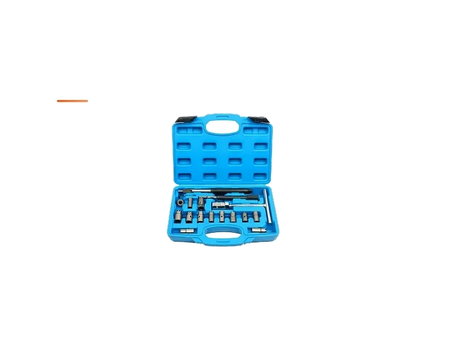 DSY2002 17Pcs Seat Cutter Cleaner Repair Removal Diesel Injector Tool Set